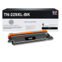 Compatible Brother TN229XLBK High Yield Black Toner Cartridge 3000 Yield 