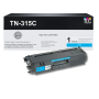 Compatible Brother TN315C (TN-315C) High Yield Cyan Toner Cartridge (3.5K YLD)