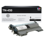 Compatible Brother TN450 (TN450,TN420) Toner Cartridge, Black 2.6K High Yield