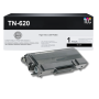 Compatible Brother TN620 (TN-620) Black Toner Cartridge (3K YLD)