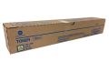 Genuine Konica Minolta TN514Y (A9E8230) Toner Cartridge, Yellow 26K Yield