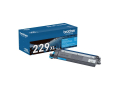 Genuine Brother TN229XXLC Super High Yield Cyan Toner Cartridge 4000 Yield 