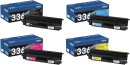 Brother TN-336 Toner Cartridges, High Yield - Full Set - BK,C,M,Y  (Original Brother Brand)
