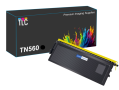 Compatible Brother TN560 (TN-560) Black High-Yield Toner Cartridge (6.5K YLD)