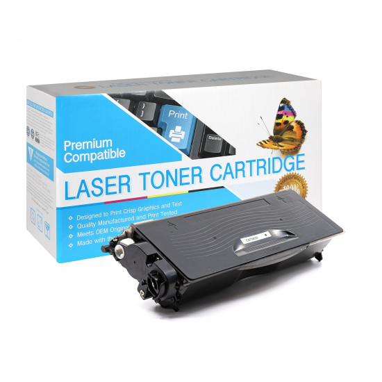 Brother TN-650 Toner Cartridge, High 